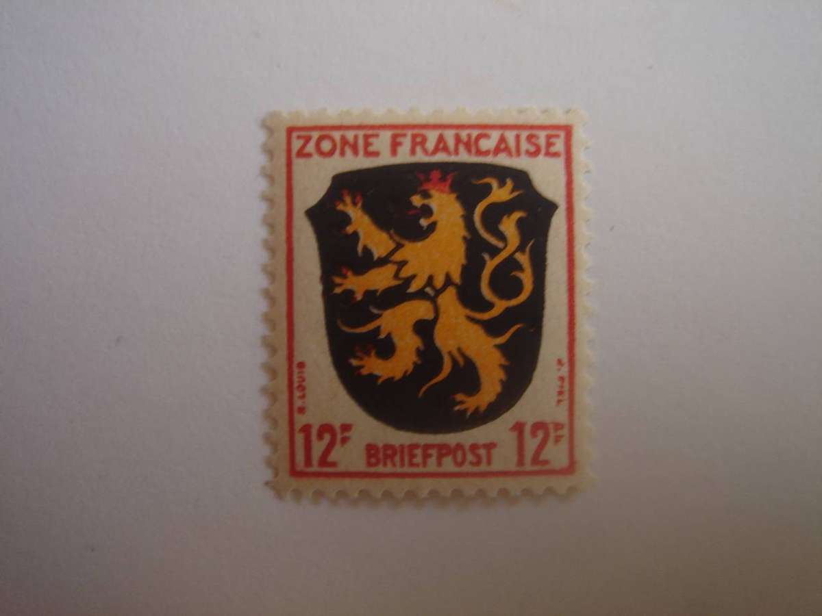 1946 FBZ - Baden MiNr 6 a w MNH