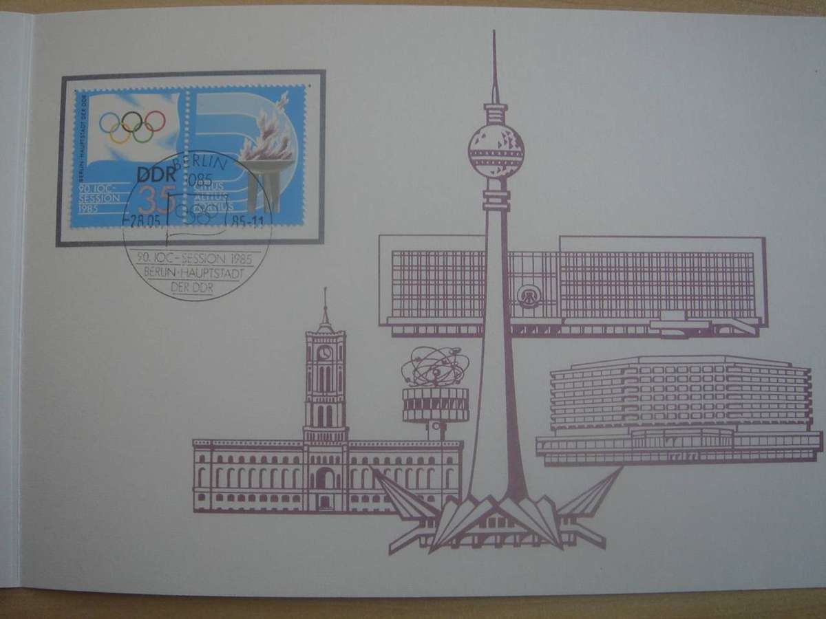 1985 DDR MiNr 2949 in ETB 1/1985 stamped