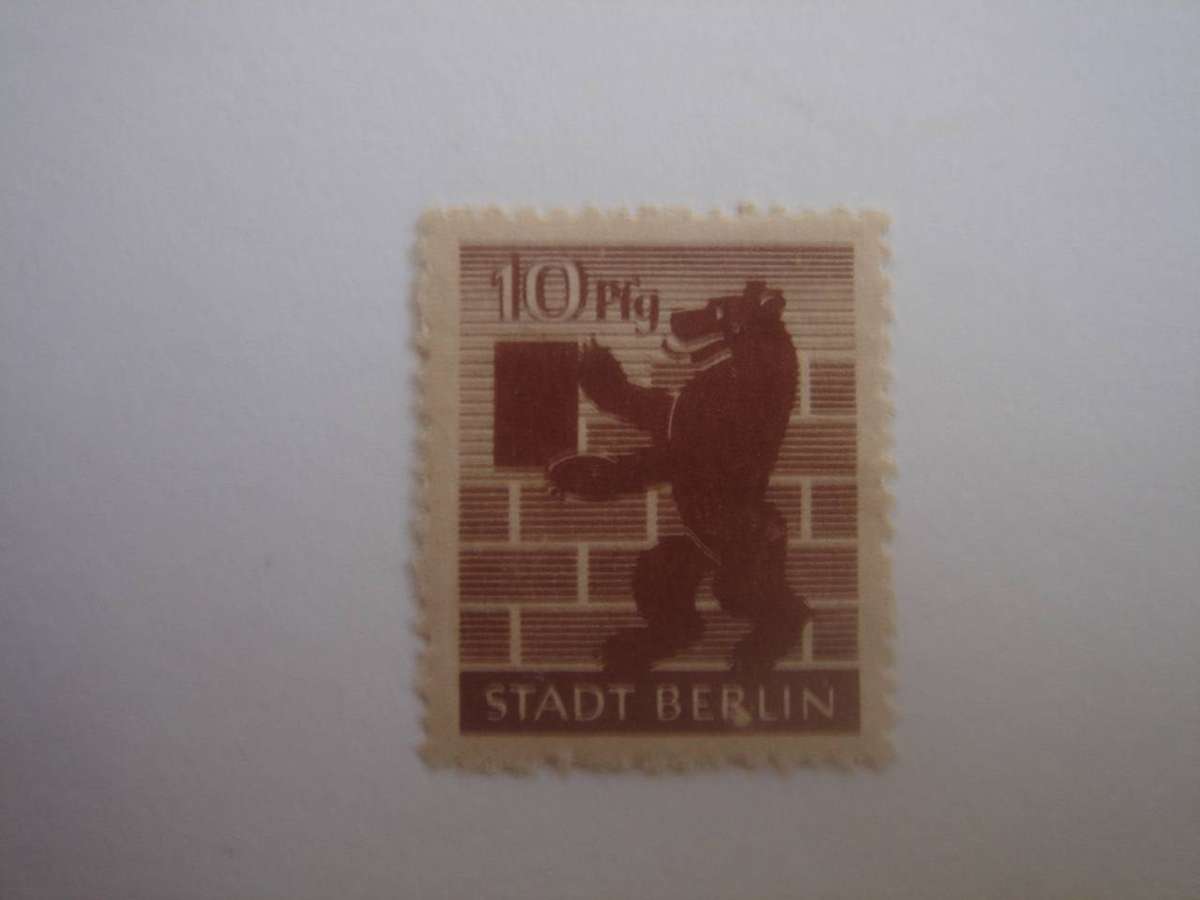 1945 Allied Occupation - Berlin MiNr 4 B a mint, hinged