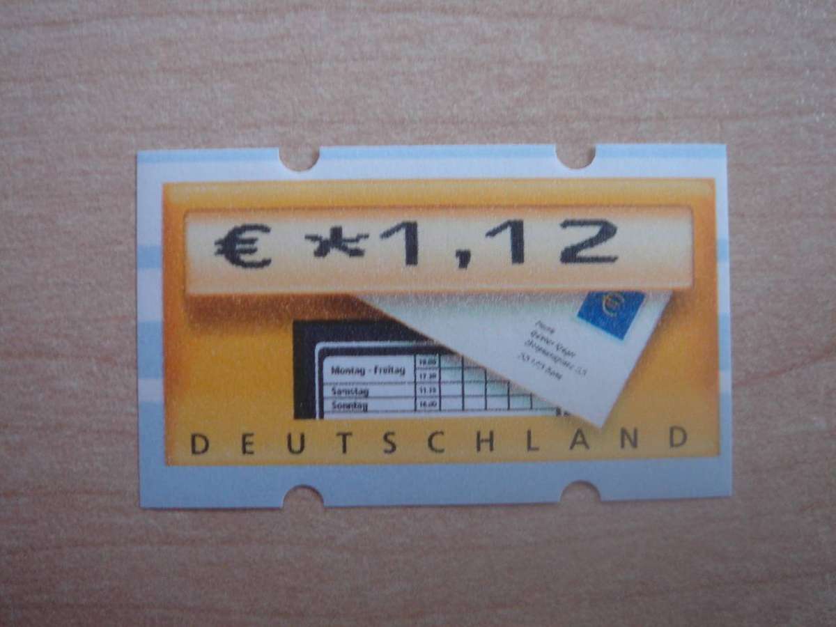 2002 Deutschland ATM MiNr 5.1 - EUR 1,12 MNH