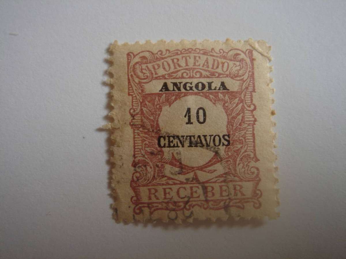 1921 Angola - Postage Due Stamp SG D349 used, stamped