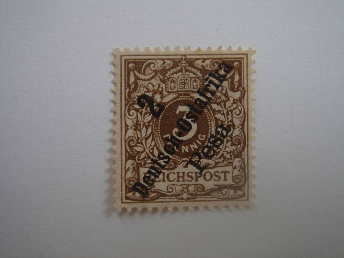 1896 Deutsche Kolonien - Deutsch-Ostafrika - MiNr 6 d mint, hinged