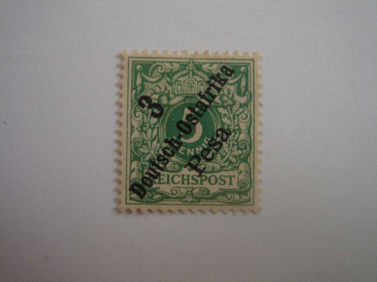 1896 Deutsche Kolonien - Deutsch-Ostafrika - MiNr 7 mint, hinged