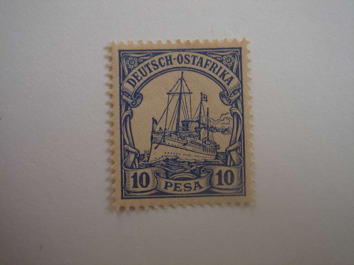1901 Deutsche Kolonien - Deutsch-Ostafrika - MiNr 14 mint, hinged