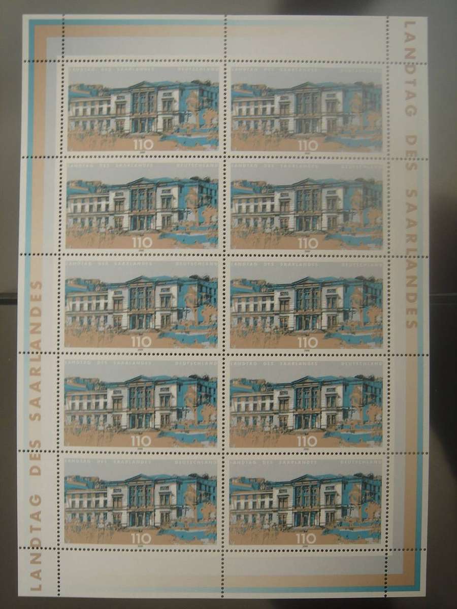 2000 Deutschland 10 x MiNr 2153 MNH in Kleinbogen