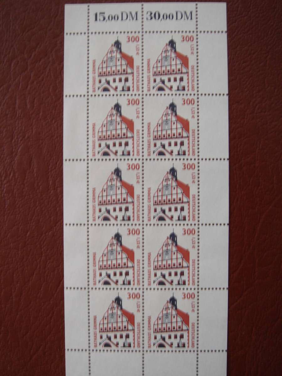 2000 Kleinbogen MiNr 2141 A x 10 MNH