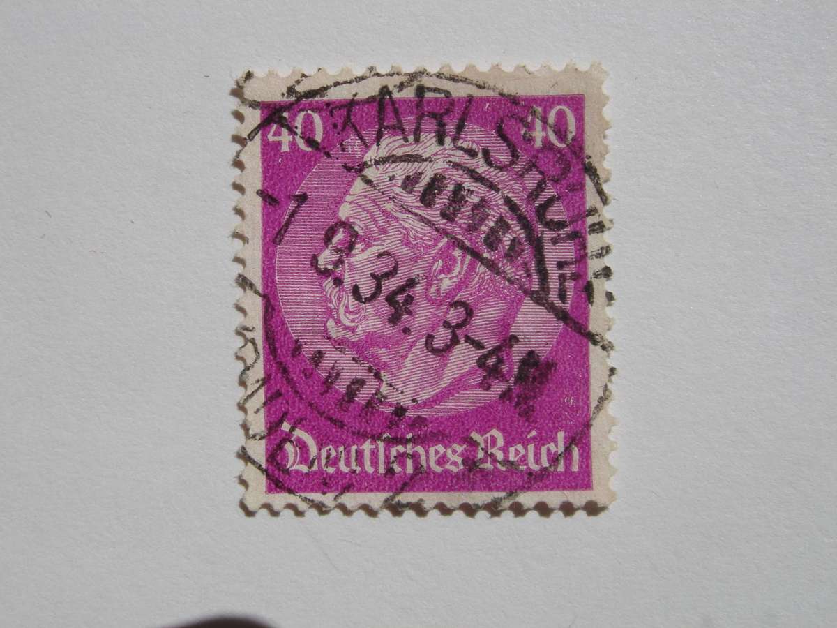 1933 Deutsches Reich MiNr 491 used, stamped