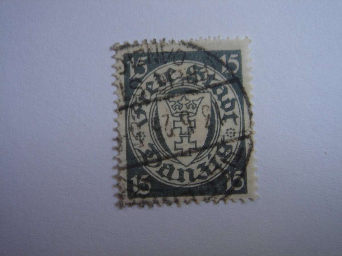 1924 Danzig MiNr 195 x b used, stamped