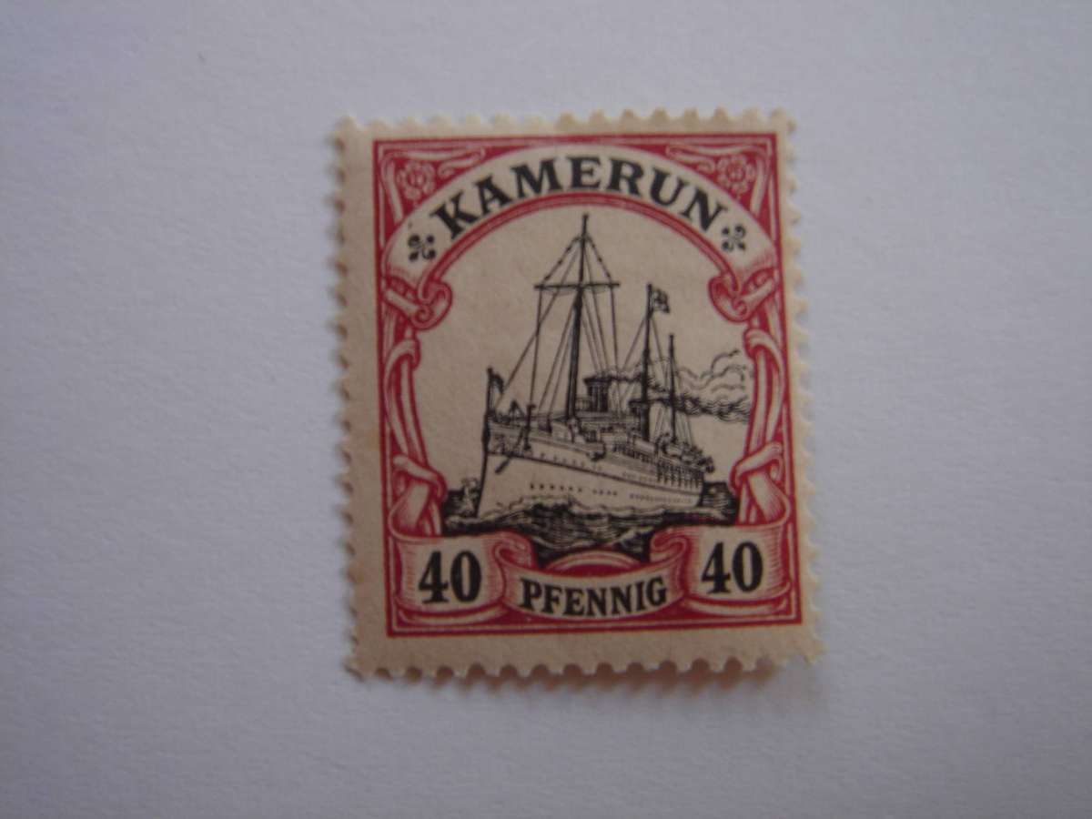 1900 Deutsche Kolonien - Kamerun MiNr 13 MNH