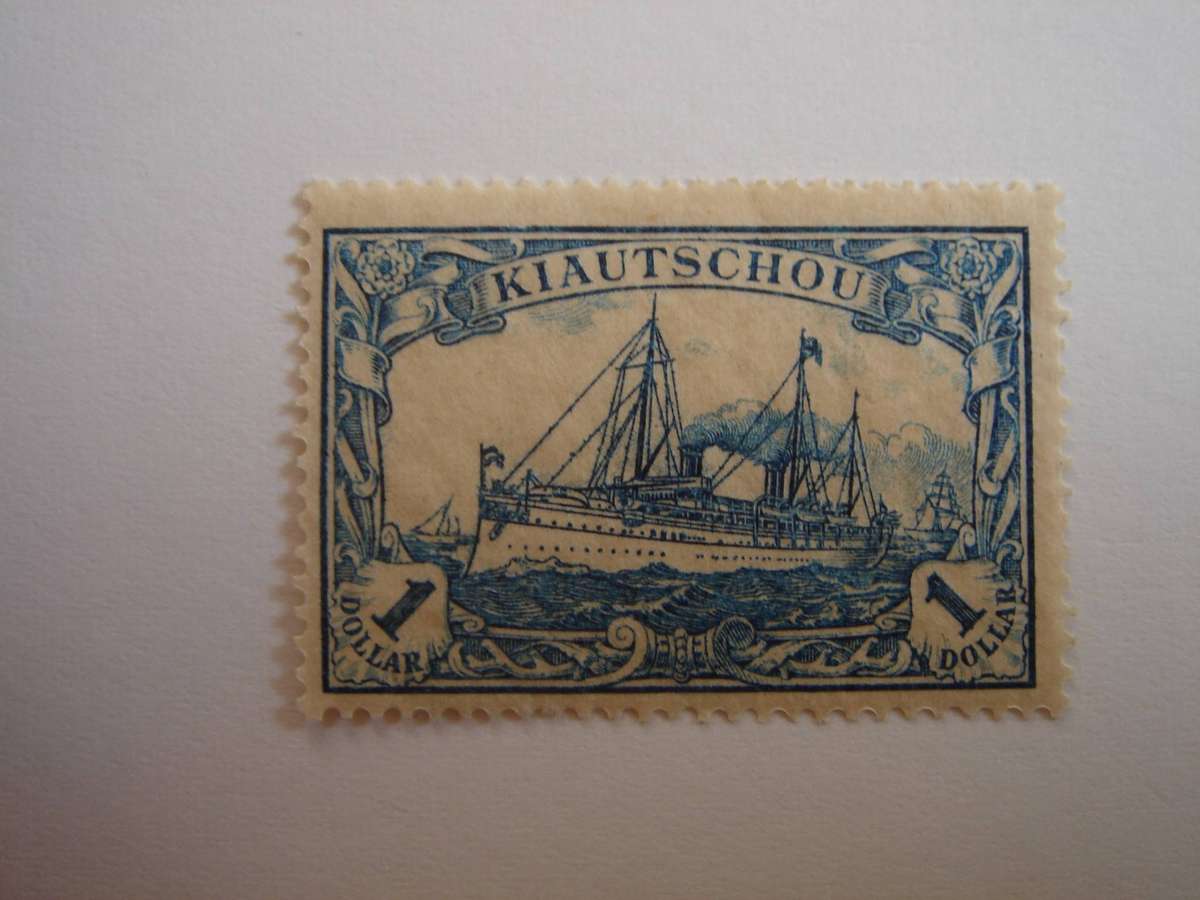 1919 Deutsche Kolonien - Kiautschou MiNr 35 II B MNH