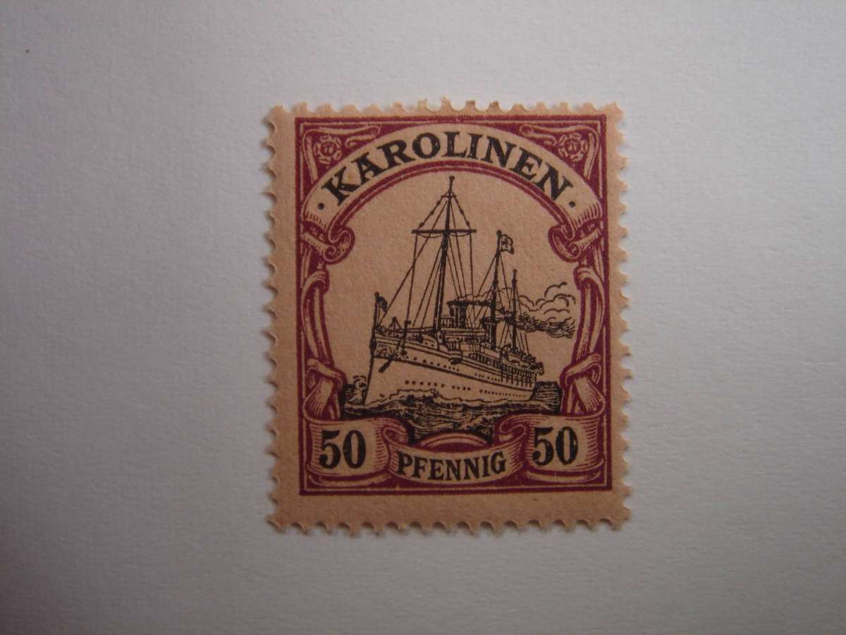 1900 Deutsche Kolonien - Karolinen MiNr 14 MNH