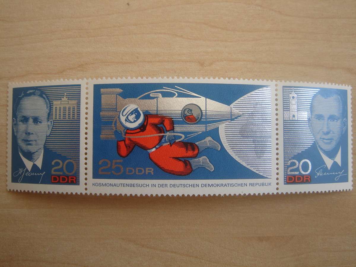 1965 DDR MiNr 1138-1140 ZD MNH