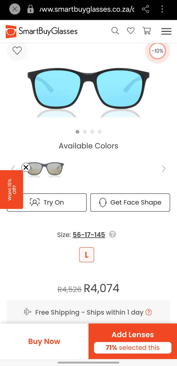 Ray-Ban RB4330CH Chromance square sunglasses with polarized lenses