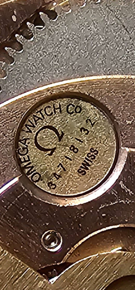 OMEGA GENEVE Men Gold Dial Auto calendar 1972 Cal. 1481 Ref. 166.099