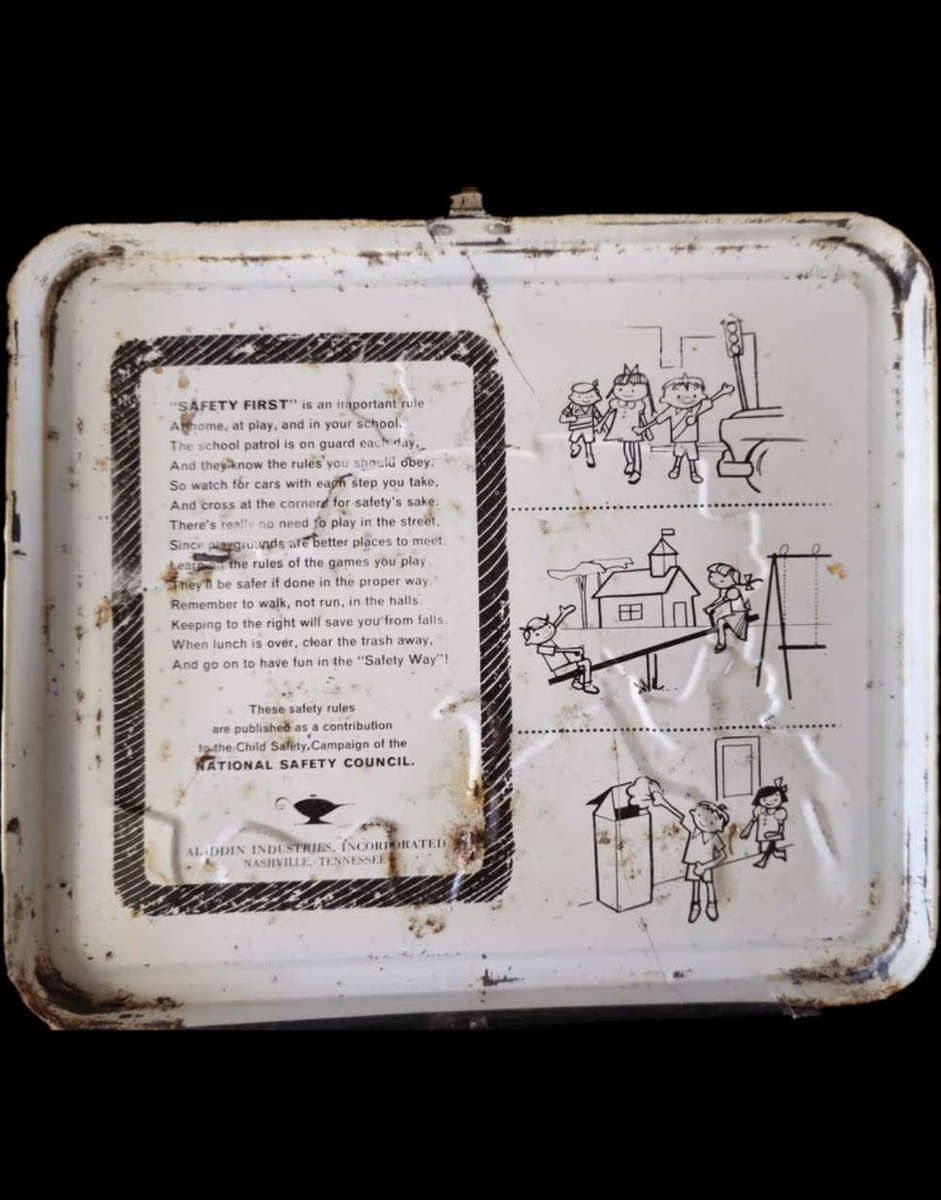 1966 James Bond 007 Metal Lunchbox by Aladdin Industries (Highly Collectable)