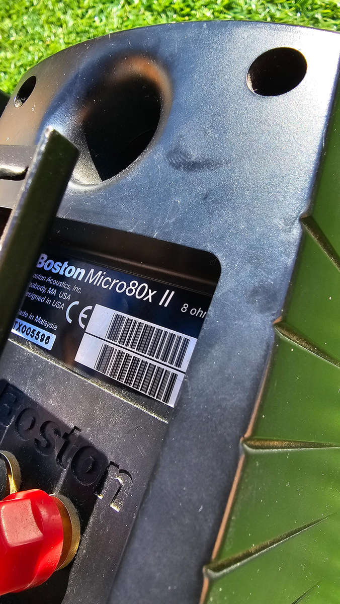 Pair of Boston Micro 80X II 8 OHM Speakers