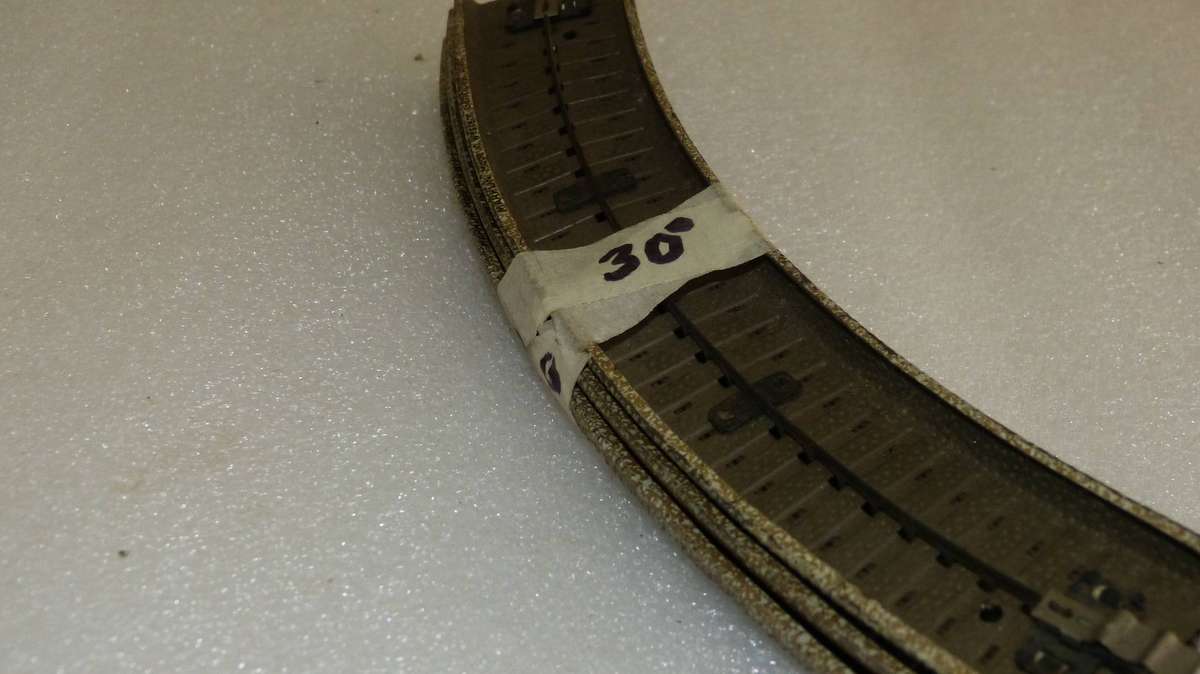 Marklin HO 5200 x3 M tracks Full lenght 30 degree curved