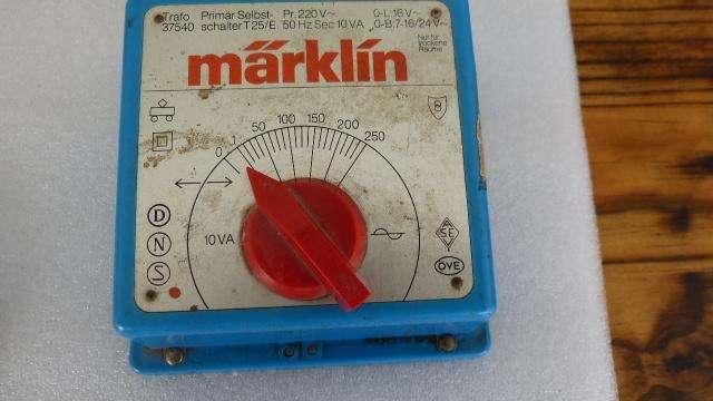MARKLIN CONTROLE PLATE