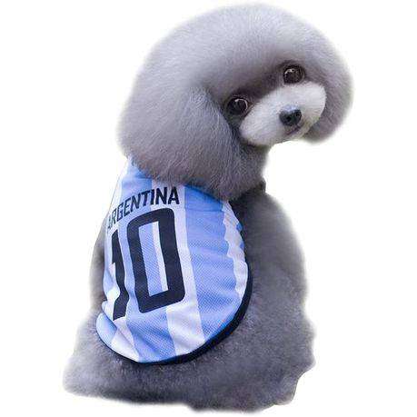 Argentina International Football Jersey for Dog (2 Pack)