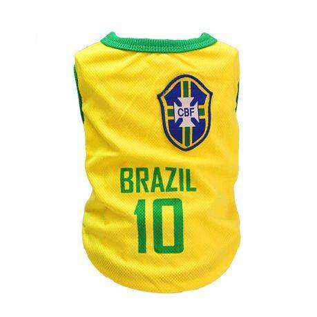 Brazil International Football Jersey - Dog (2 Pack)