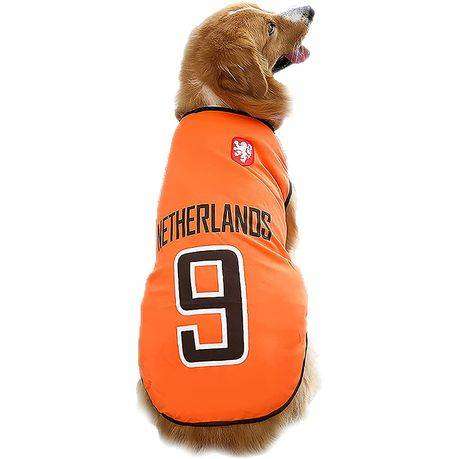 Netherlands International Football Jersey for Dog (2 Pack)
