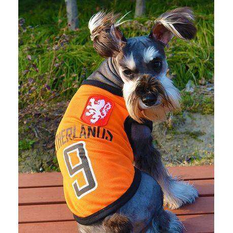 Netherlands International Football Jersey for Dog (2 Pack)
