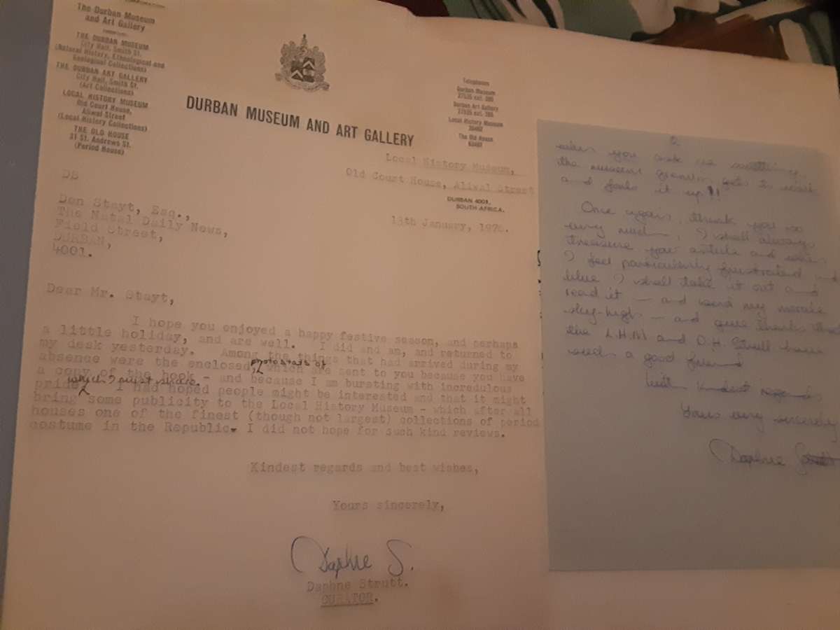 Clothing Fashions in South Africa by Daphne Strutt ***SIGNED COPY***