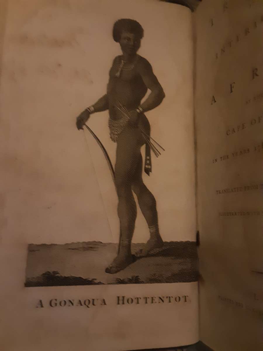 Travels into the Interior Parts of Africa by the way of the Cape of Good Hope  by Vaillant 1895