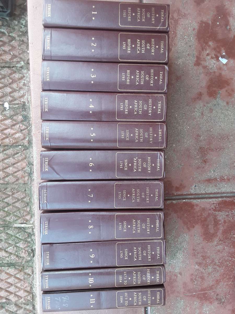 History of South Africa, before 1505 to 1884, 11 vol set complete by George McCall Theal