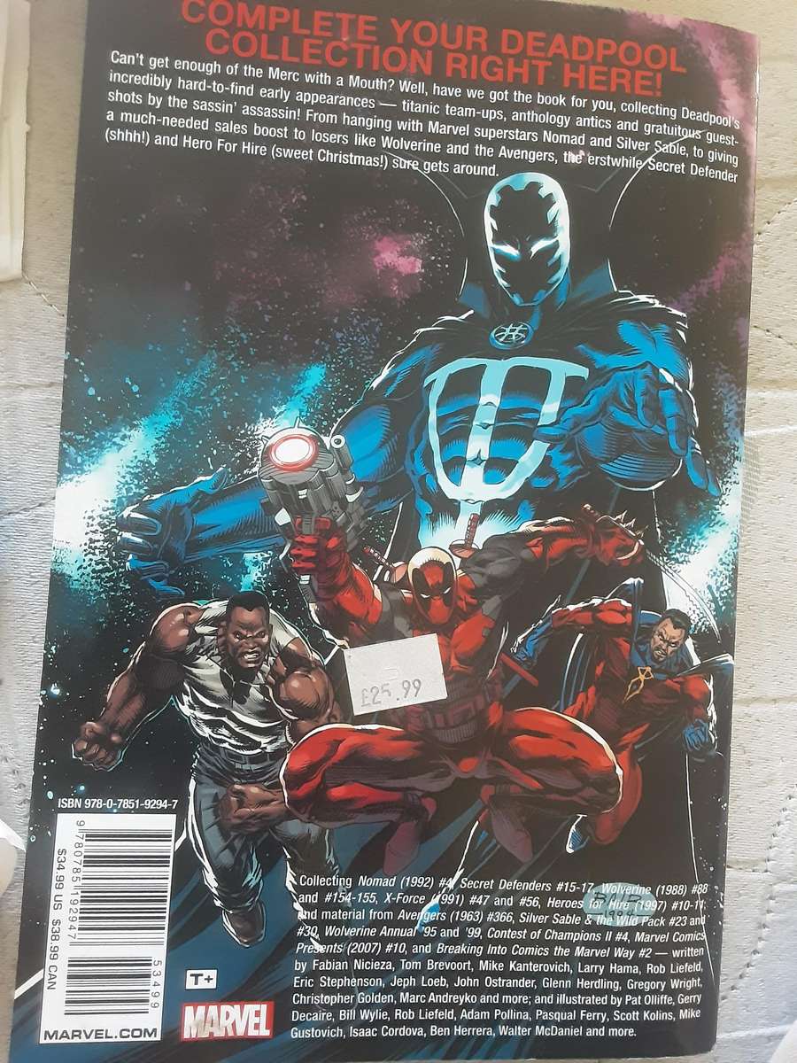 DeadPool Classic by Marvel 2015