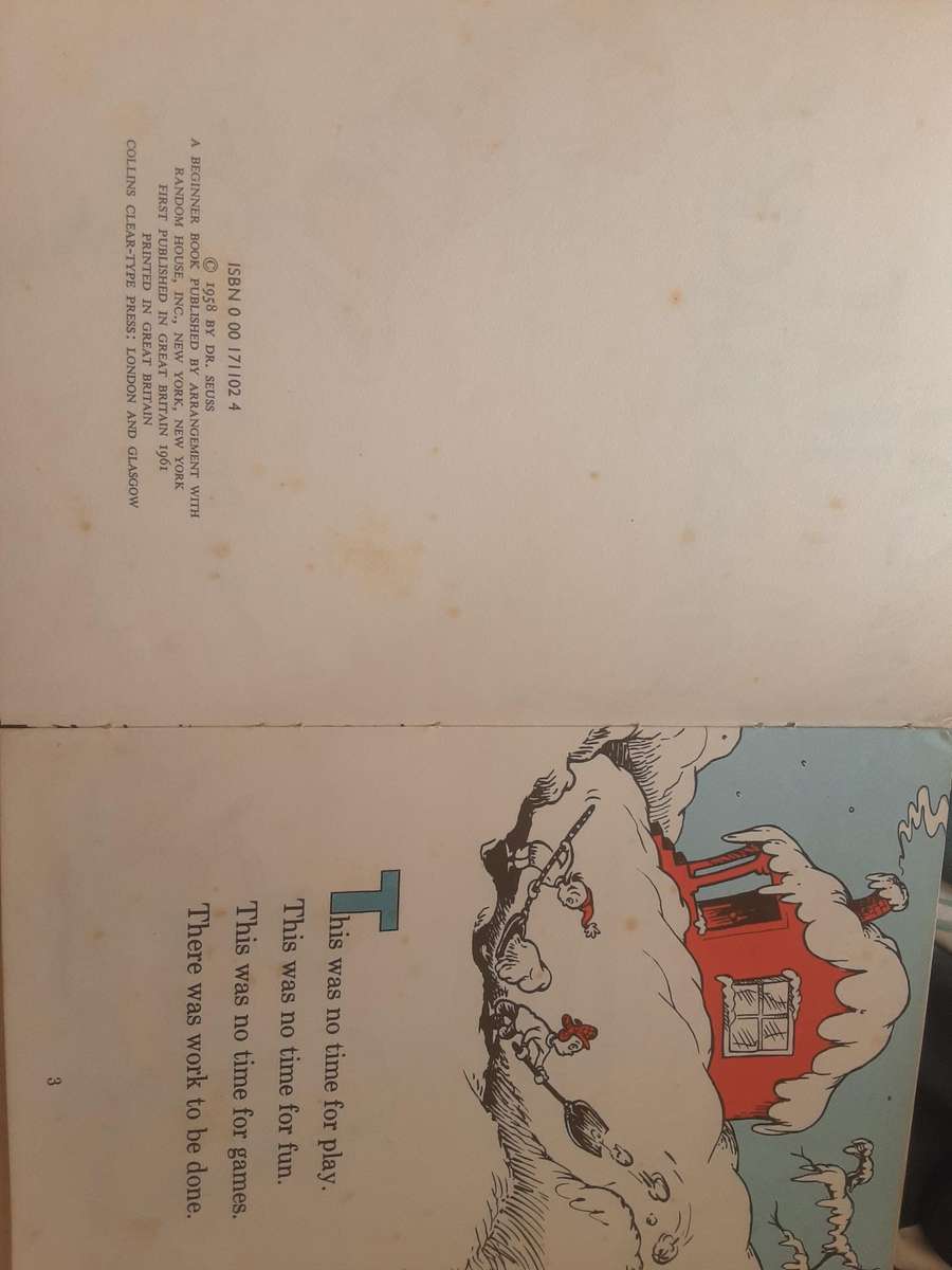 The Cat in the Hat Comes Back by Dr Seuss **First English Edition **