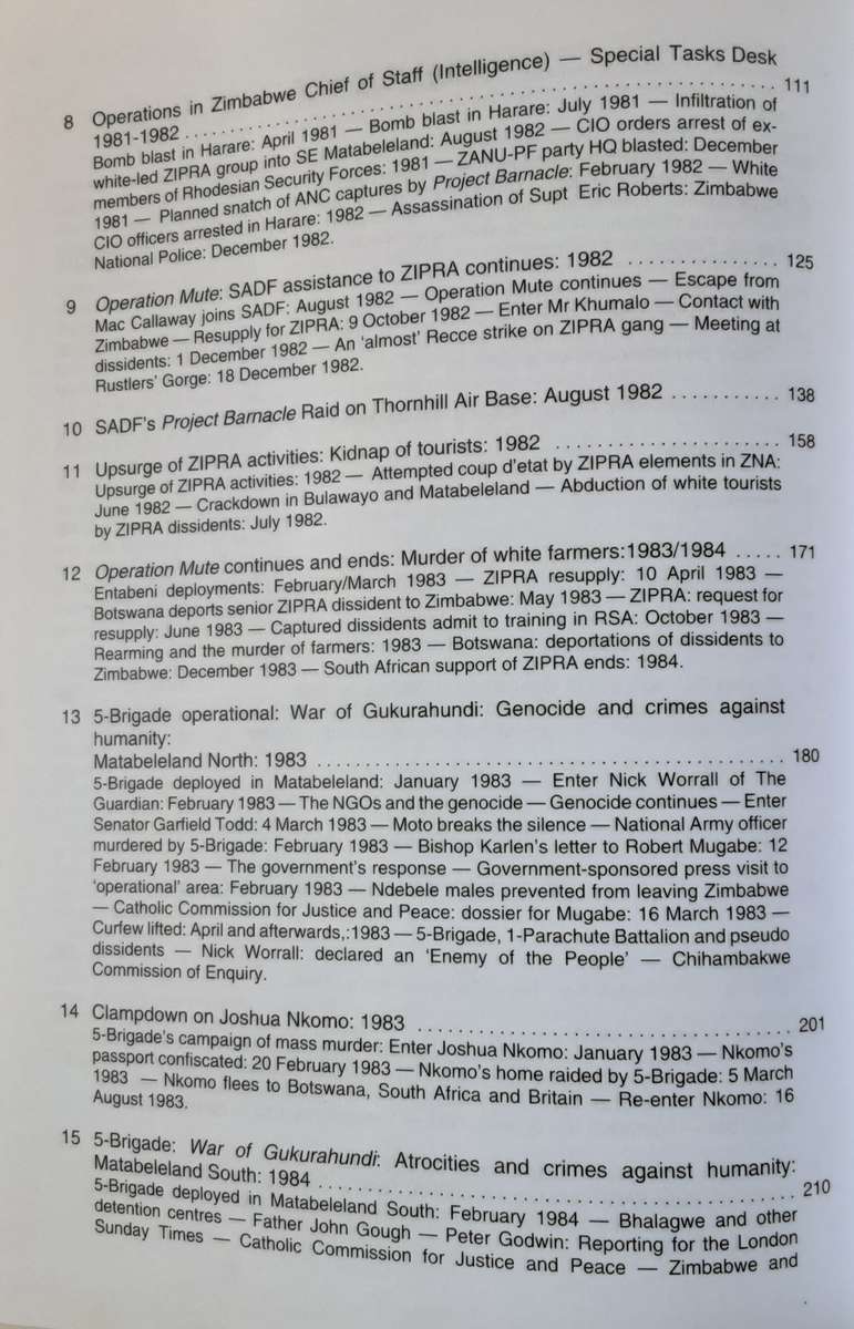 Cry Zimbabwe, Independence - Twenty Years On by Peter Stiff