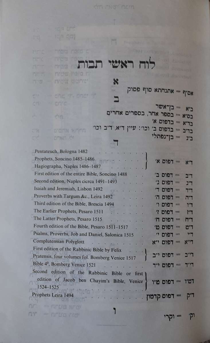 The Holy Scriptures Hebrew and English