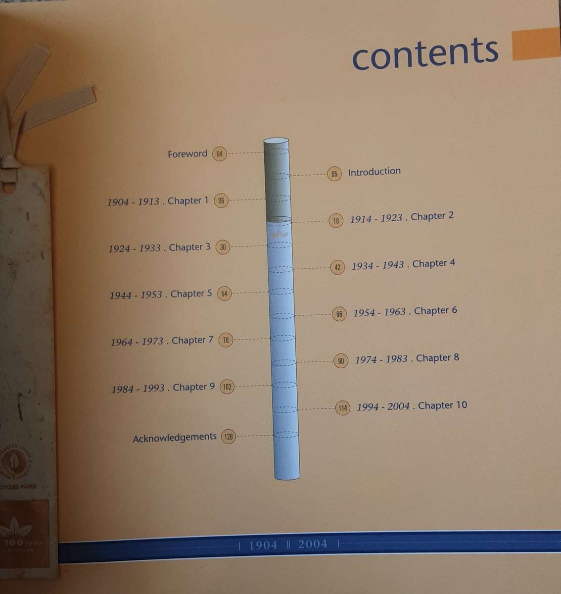 A Look Back A Step Forward Celebrating 100 Years 1904 2004 British American Tobacco South Africa