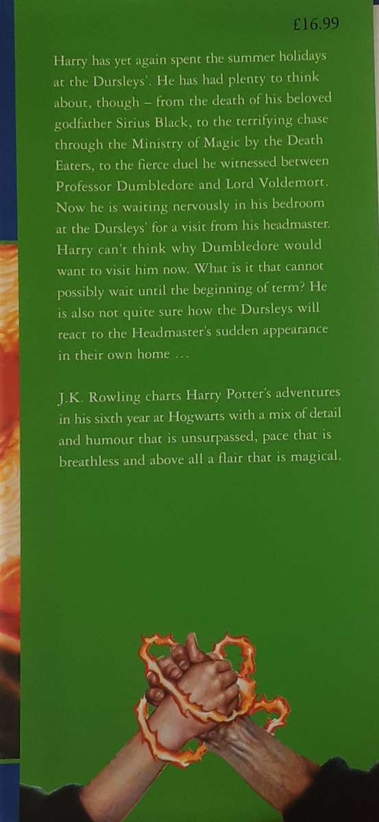 Harry Potter and the Half Blood Prince by J K Rowling ***First Edition ***