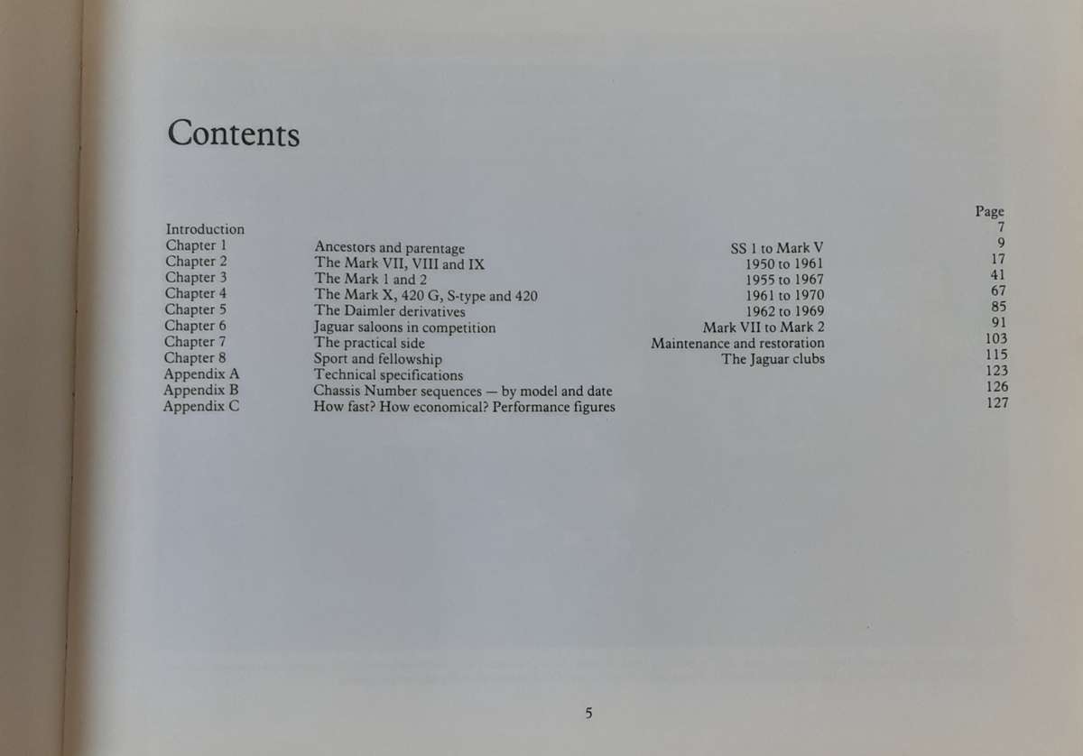 The Classic Jaguar Saloons All Models 1950 to 1970 by Chris Harvey