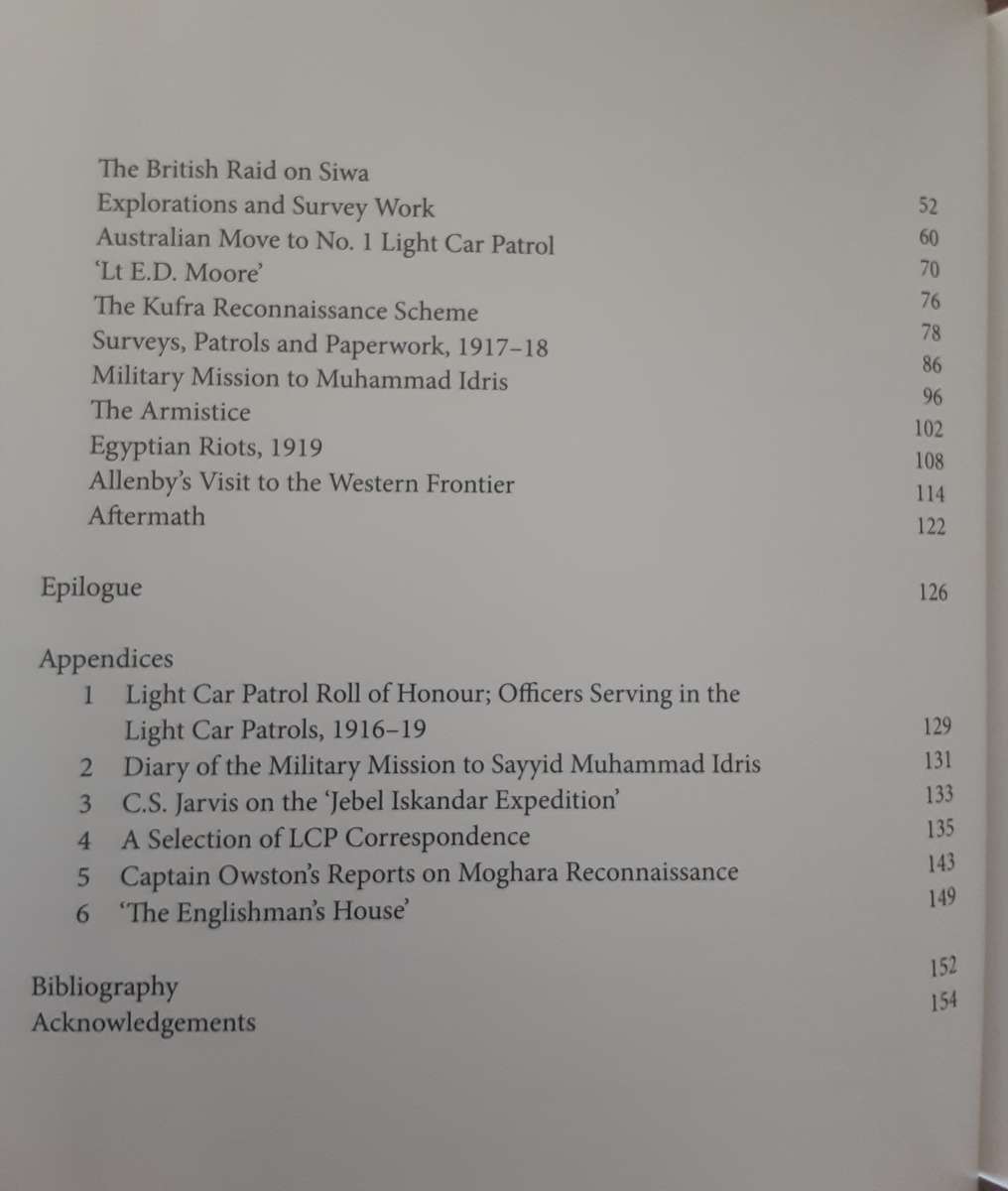Light Car Patrols 1916-19 War & Exploration in Egypt & Libya with the Model T Ford by Claud Williams