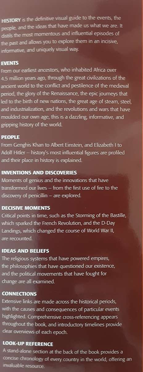 History, The Definitive Visual Guide edited by Adam Hart Davis
