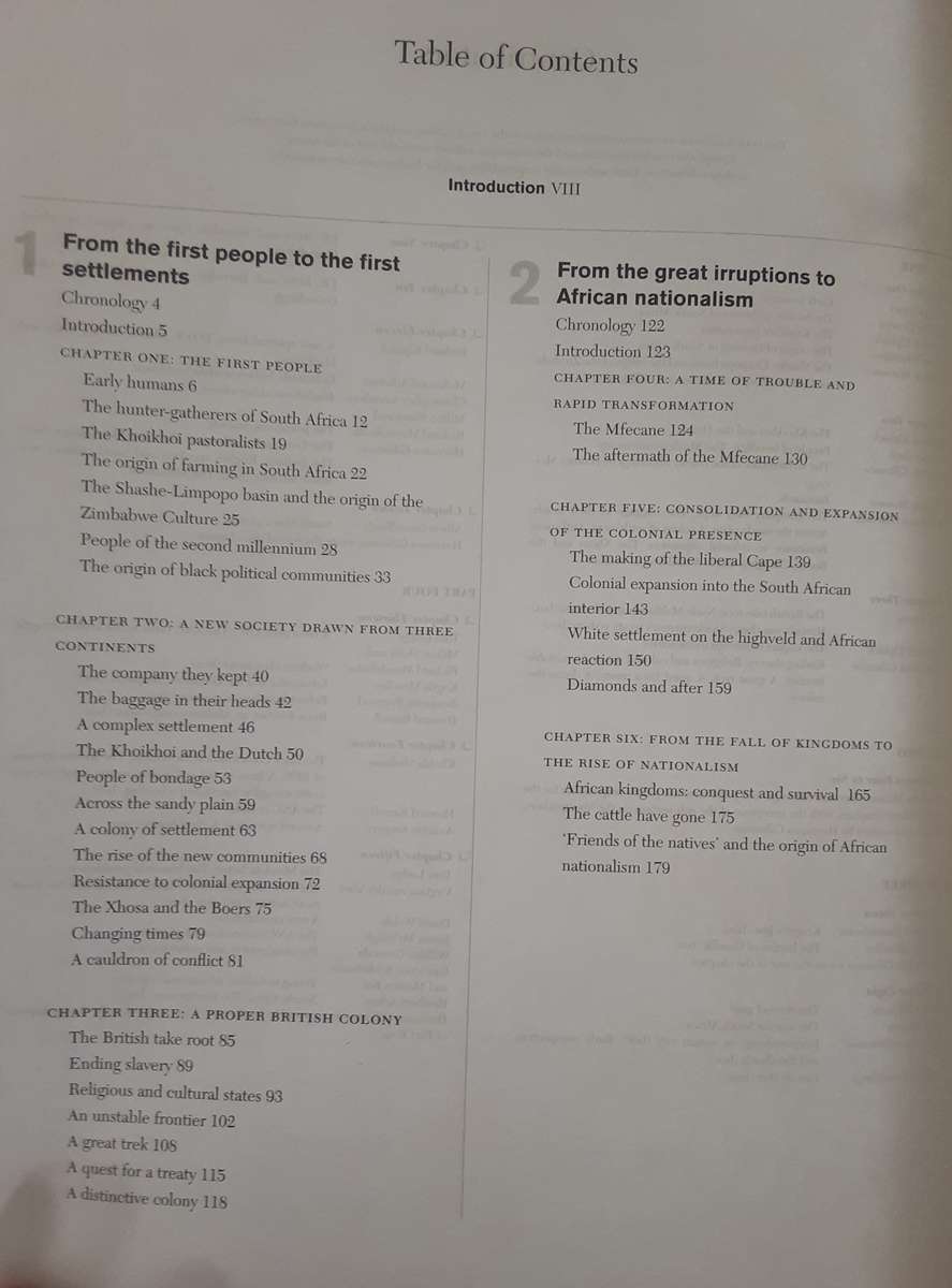 New History of South Africa by Hermann Giliomee and Bernard Mbenga