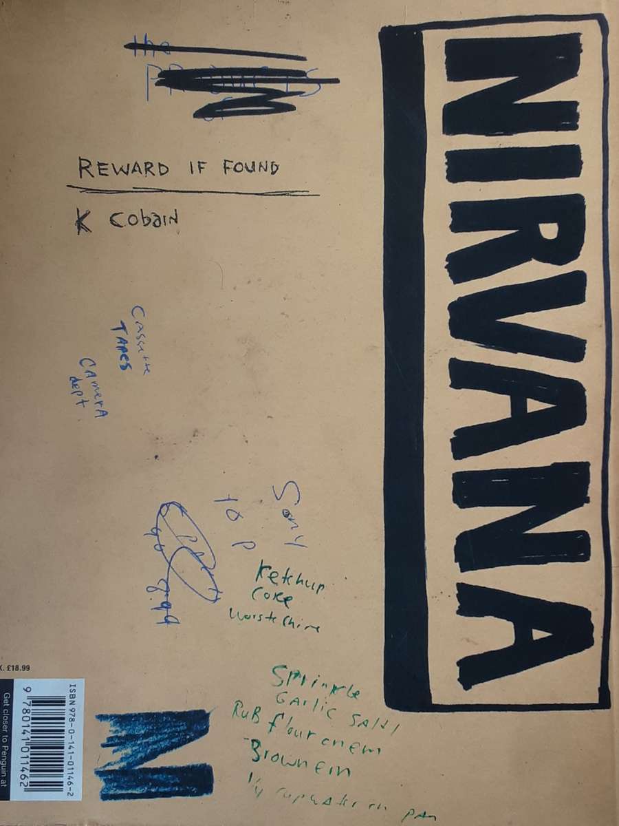Kurt Cobain Journals published by Penguin Books 2002