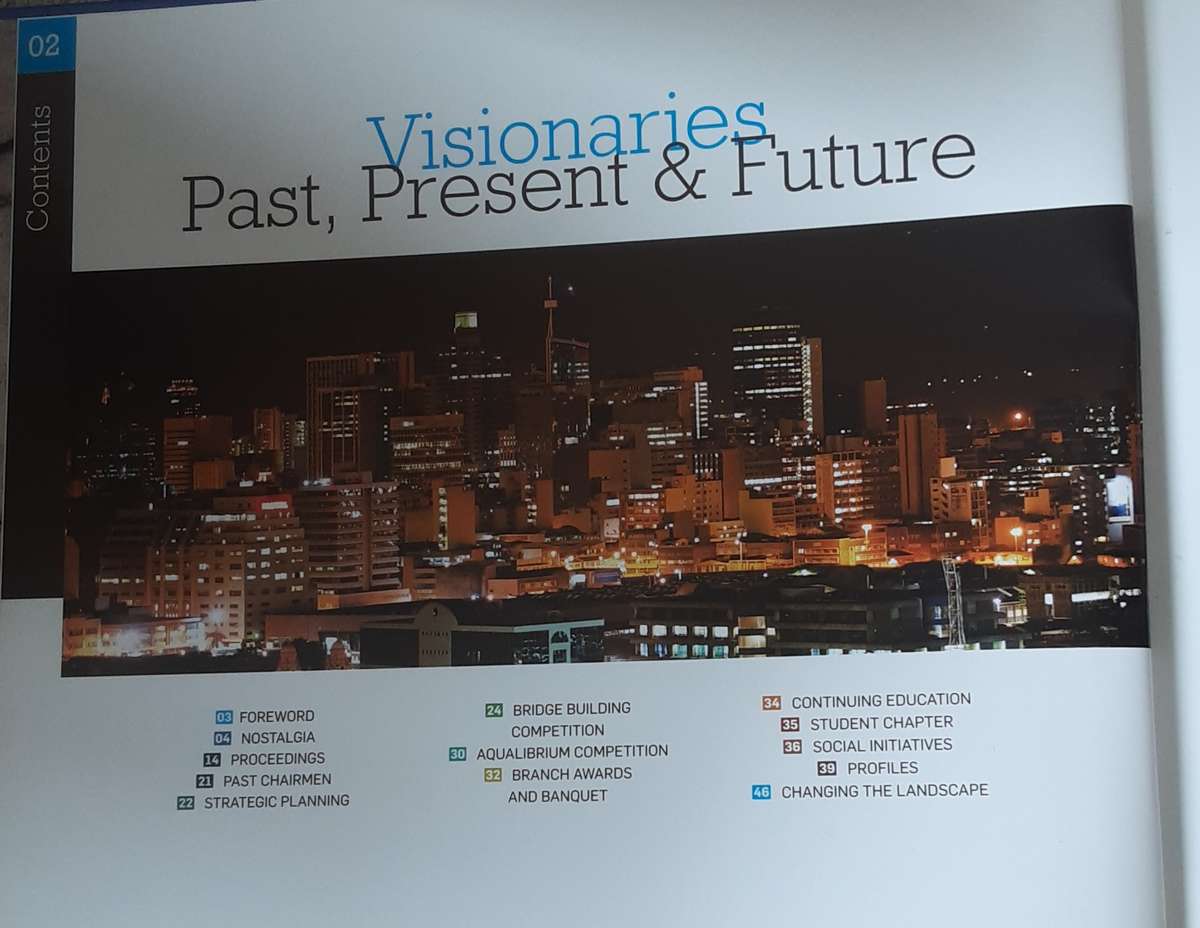 SAICE Durban 1946 - 2017 Visionaries Past, Present & Future  by Brian Downie