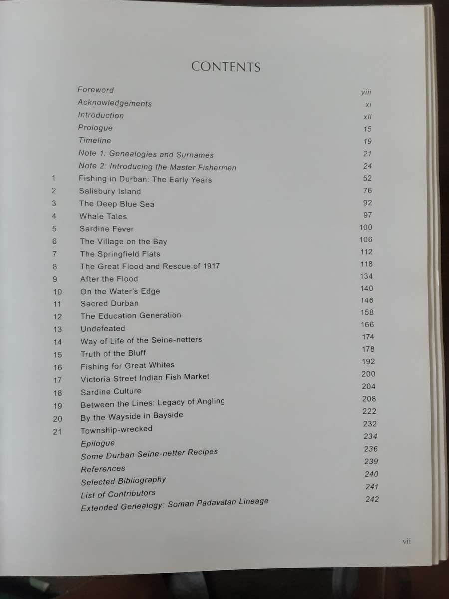 Legends of the Tide, The Seine Netters & the Roots of the Durban Fishing Industry by Govender/Chetty