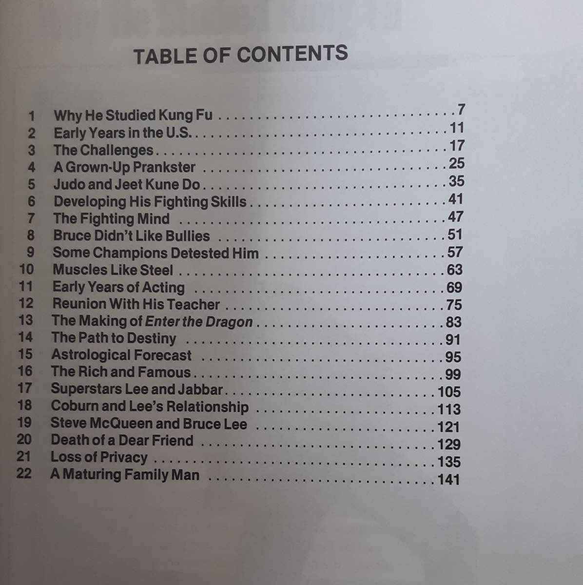 Bruce Lee The Incomparable Fighter by M Uyehara