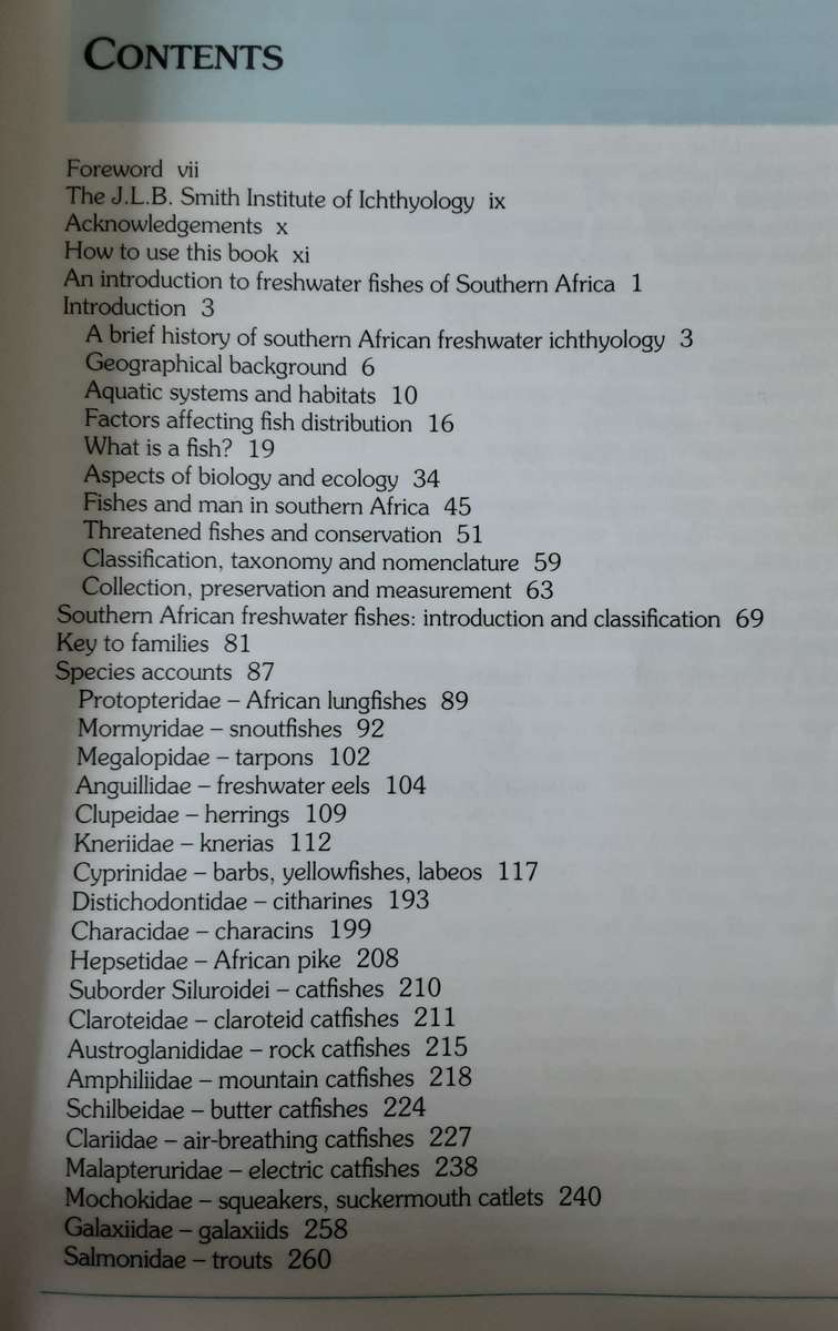 A Complete Guide to the Freshwater Fishes of Southern Africa by Paul Skelton