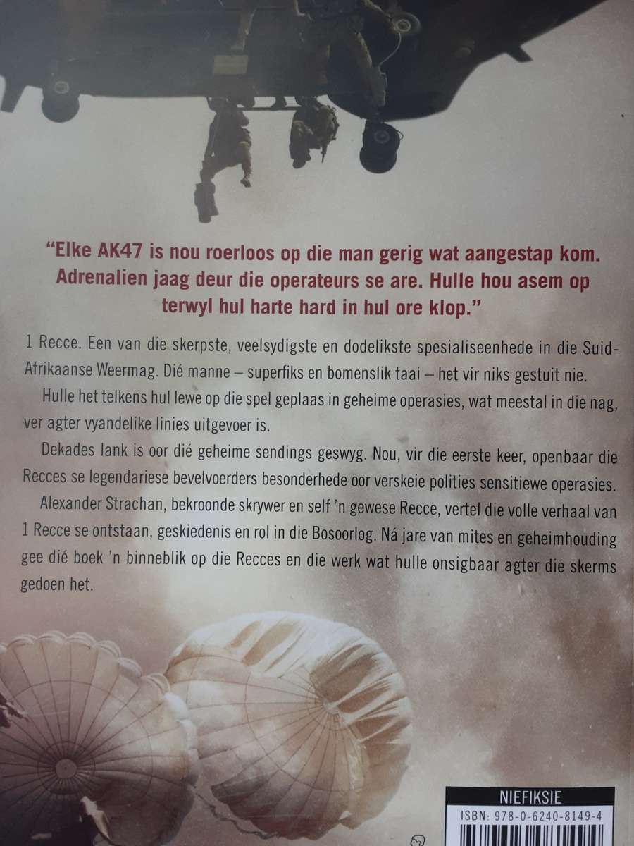 1 Recce Die Nag Beehoort Aan Ons by Alexander Strachan