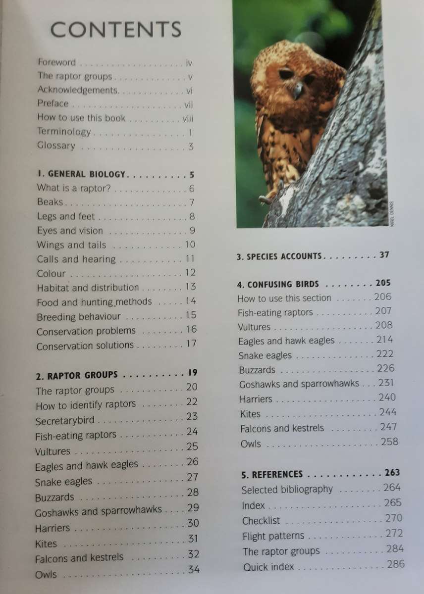 Sappi Raptor Identification Guide for Southern Africa by Oberprieler and Cillie