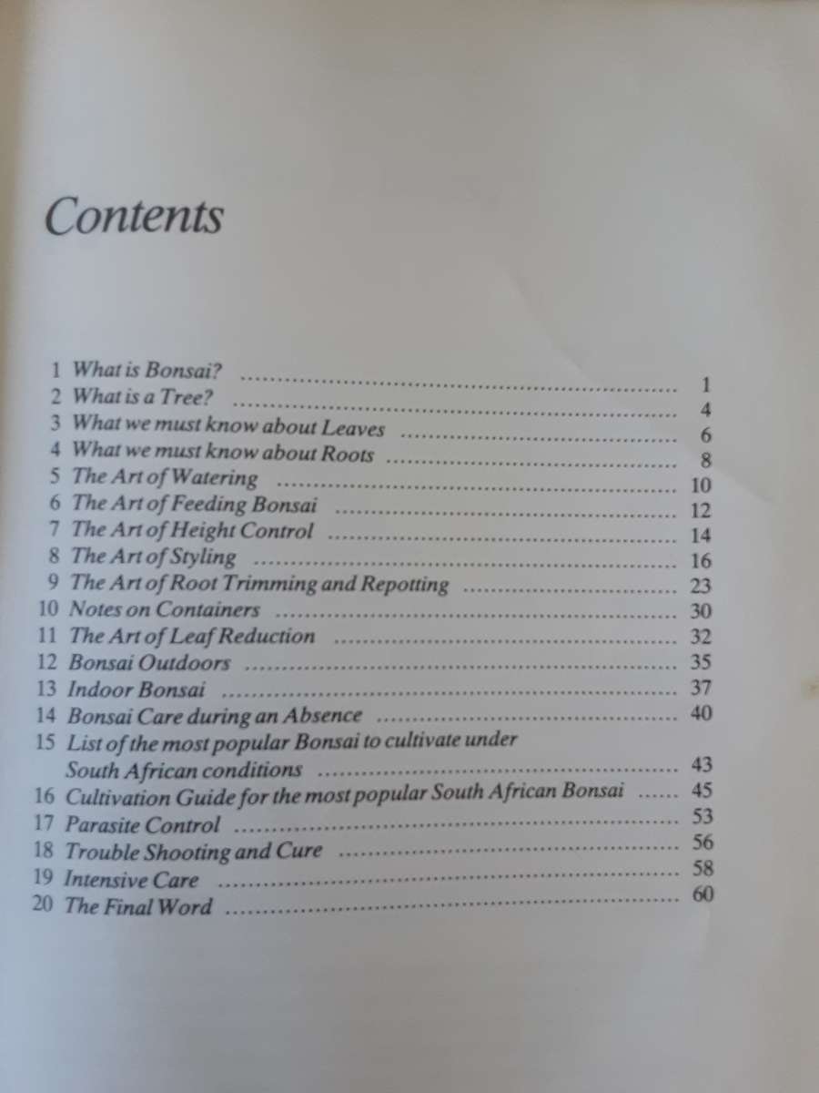 Bonsai for Everyone by Arsene C P Bultinck