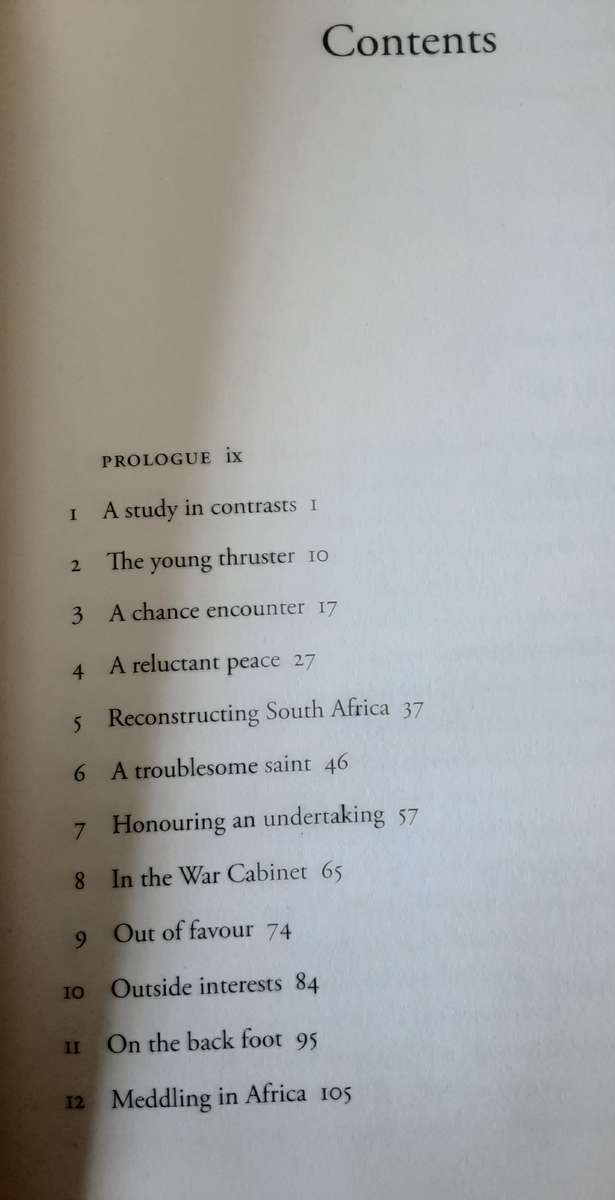 Churchill and Smuts The Friendship by Richard Steyn **Signed Copy **