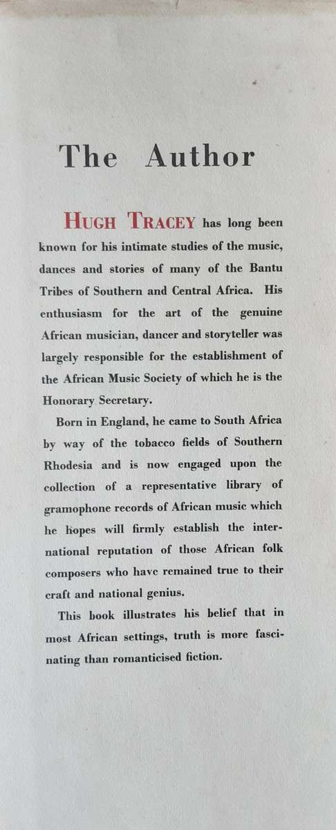 African Dances of the Witwatersrand Gold Mines by Hugh Tracey