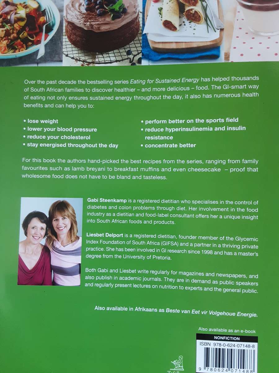 Best of Eating for Sustained Energy by Steenkamp and Delport